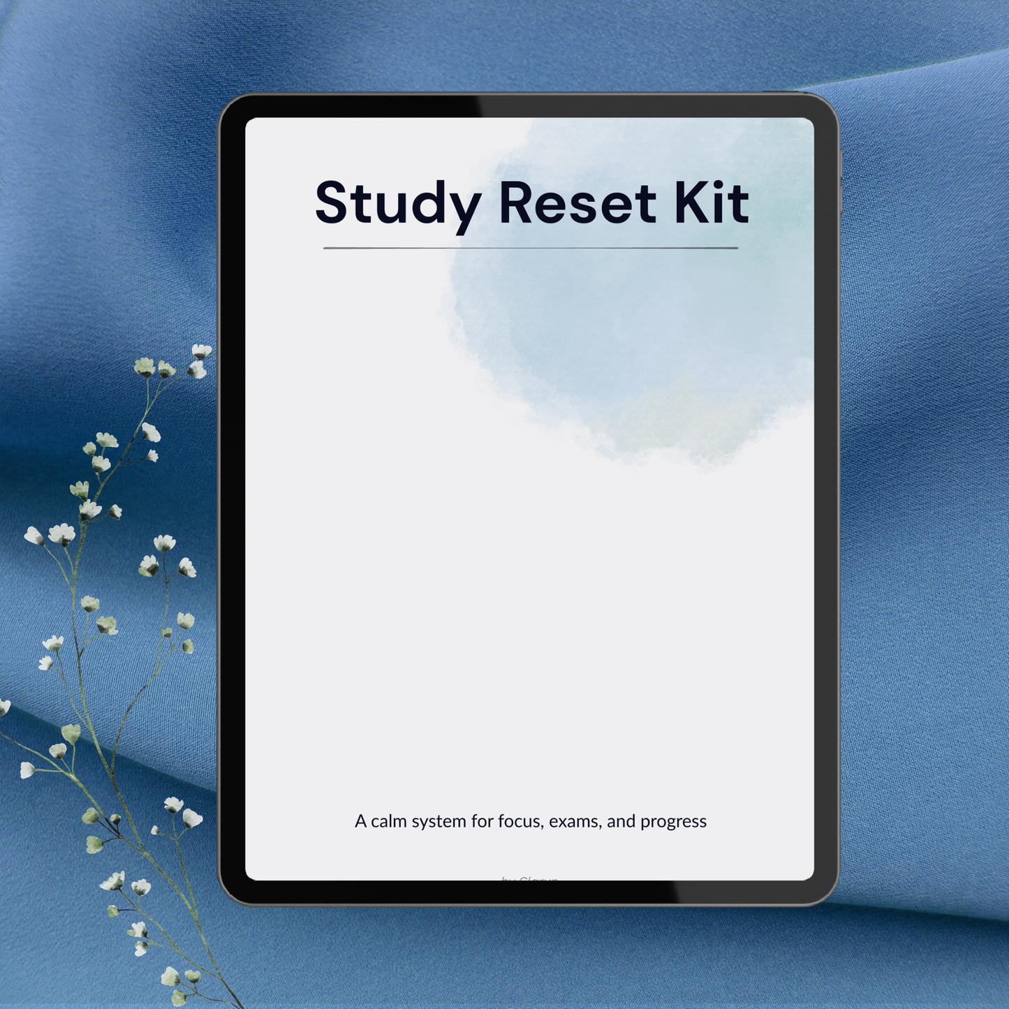 Student Reset Kit – Study Reset & Academic Planning System