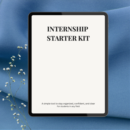 Internship Starter Kit – Student Internship Organization