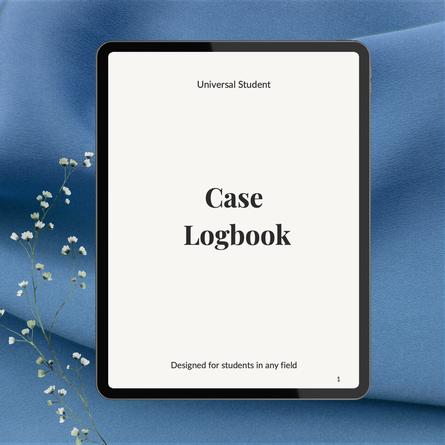 Universal Case & Project Logbook – Student & Internship Tracker