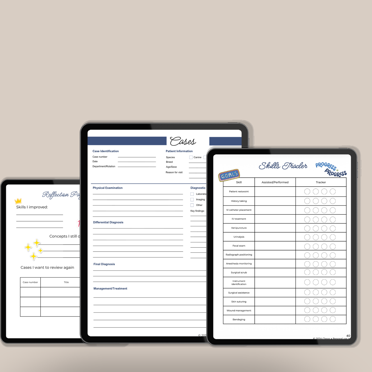 Veterinary Case Logbook – Clinical Practice Edition